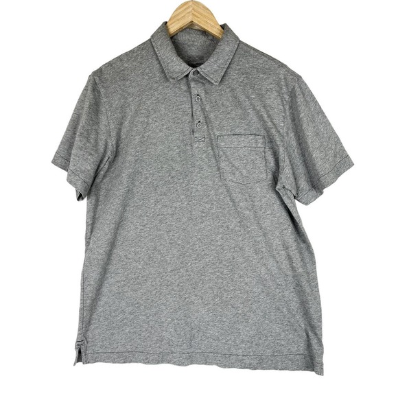 Patagonia Other - Patagonia Mens Large 100% Organic Cotton Squeaky Clean Polo Shirt Grey